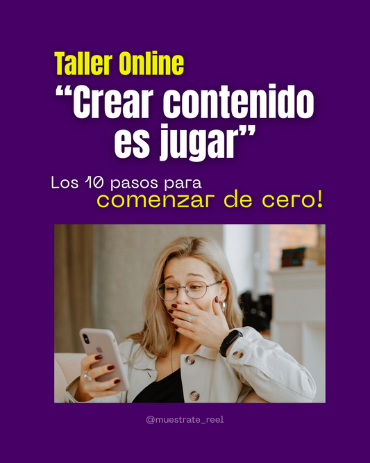 Crear contenido es Jugar